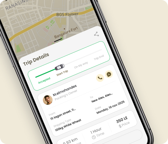 Live shipment tracking